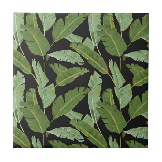 Palm-Blätter Fliese (Vorderseite)