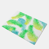 Palm-Blätter Fußmatte (Schrägansicht)