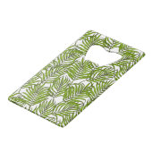 Palm-Blätter Geldbeutel Flaschenöffner (Vorderseite Schrägansicht)