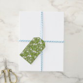 Palm-Blätter Geschenkanhänger (Mit Garn)