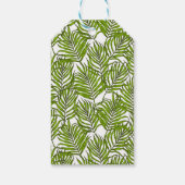 Palm-Blätter Geschenkanhänger (Rückseite)