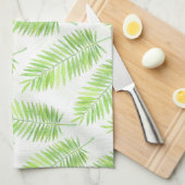 Palm-Blätter Geschirrtuch (Viertel Falte)