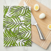 Palm-Blätter Geschirrtuch (Viertel Falte)