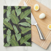 Palm-Blätter Geschirrtuch (Viertel Falte)