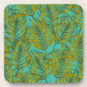 Palm-Blätter Getränkeuntersetzer (Vorderseite)