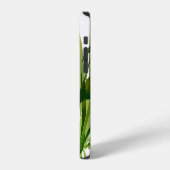 Palm-Blätter Handgemalte Muster iPhone Hülle (Linke Seite)