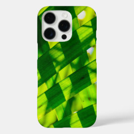 Palm Blätter Kariert, Kapaa, Kauai, Hawaii Case Ma