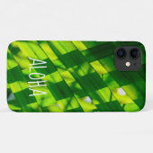Palm Blätter Kariert, Kapaa, Kauai, Hawaii Case-Mate iPhone Hülle (Rückseite (Horizontal))