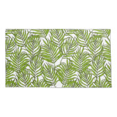 Palm-Blätter Kissenbezug (Rückseite-Links)