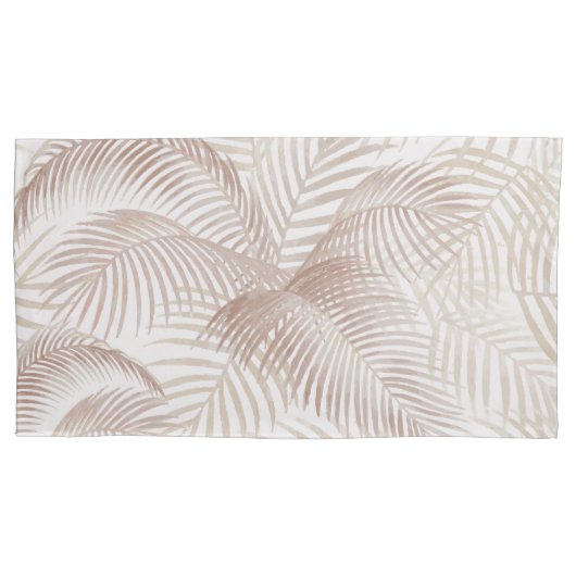 Palm-Blätter Kissenbezug (Vorderseite)