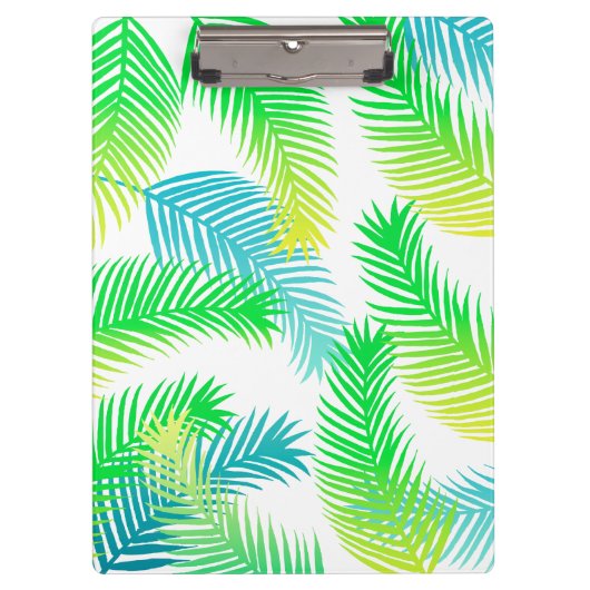 Palm-Blätter Klemmbrett (Vorderseite)
