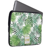 Palm-Blätter Laptop-Sieb Laptopschutzhülle (Vorne Rechts)