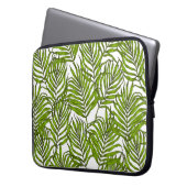 Palm-Blätter Laptopschutzhülle (Vorderseite Links)