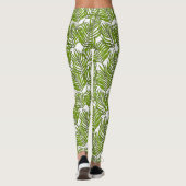 Palm-Blätter Leggings (Rückseite)