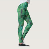 Palm-Blätter Leggings (Rechts)