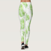 Palm-Blätter Leggings (Rückseite)