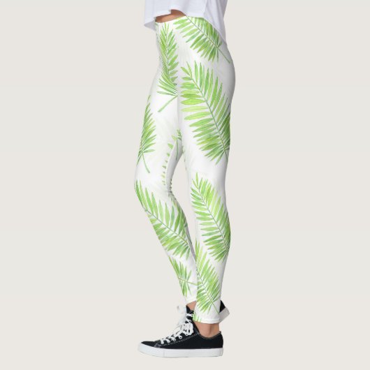 Palm-Blätter Leggings (Links)
