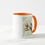 Palm Blätter mit Black Bird Tasse (VorderseiteRechts)