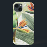 Palm-Blätter mit grünen Vögeln Case-Mate iPhone Hülle<br><div class="desc">Palm-Blätter mit Green Bird Artist: Grace Popp| Image-ID: 157018GG</div>