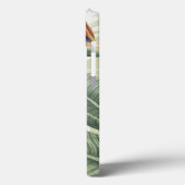 Palm-Blätter mit grünen Vögeln Case-Mate iPhone Hülle (Rückseite / Links)