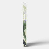 Palm-Blätter mit schwarzem Vogel Case-Mate iPhone Hülle (Rückseite / Links)