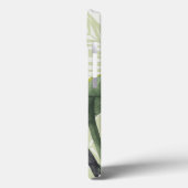 Palm-Blätter mit schwarzem Vogel Case-Mate iPhone Hülle (Rückseite / Links)