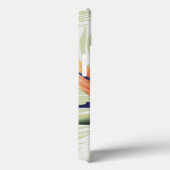 Palm-Blätter mit schwarzem Vogel Case-Mate iPhone Hülle (Rückseite / Rechts)