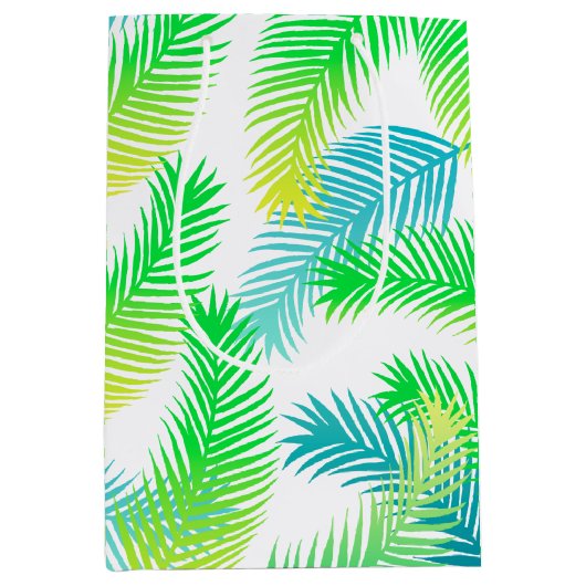 Palm-Blätter Mittlere Geschenktüte (Vorderseite)