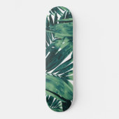 Palm Blätter Muster Liebe #1 #tropical #wall #deco Skateboard (Vorderseite)