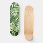 Palm Blätter Muster Liebe #2 #tropical #wall #deco Skateboard (Vorderseite)