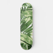 Palm Blätter Muster Liebe #2 #tropical #wall #deco Skateboard (Vorderseite)