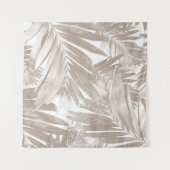 Palm Blätter Muster Liebe #4 #tropical #wall #deco Wandteppich (Vorderseite (Horizontal))