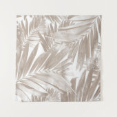 Palm Blätter Muster Liebe #4 #tropical #wall #deco Wandteppich (Vorderseite)