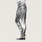 Palm Blätter Muster Liebe #6 #tropical #wall #deco Leggings (Links)