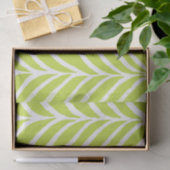 Palm Blätter Muster Muster Grün Seidenpapier (Geschenk)