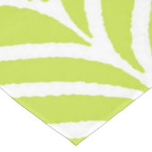 Palm Blätter Muster Muster Grün Tischdecke (Schrägansicht)