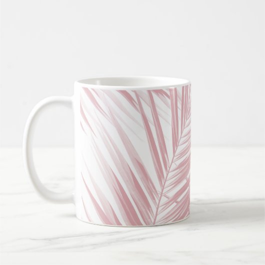 Palm Blätter Muster Traum 5 #tropical#art Kaffeetasse (Links)