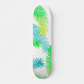 Palm Blätter Musterskateboard - Tropischer Sommer Skateboard (Vorne)