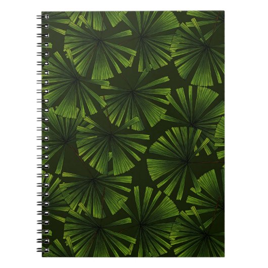 Palm-Blätter Notizblock (Vorderseite)