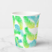 Palm-Blätter Pappbecher (Vorderseite)