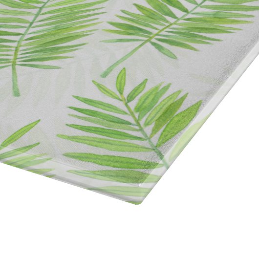 Palm-Blätter Schneidebrett (Ecke)