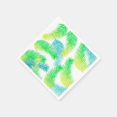 Palm-Blätter Serviette (Ecke)