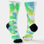 Palm-Blätter Socken (Gewinkelt)