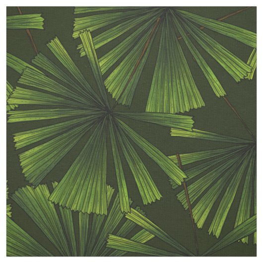 Palm-Blätter Stoff (Muster)