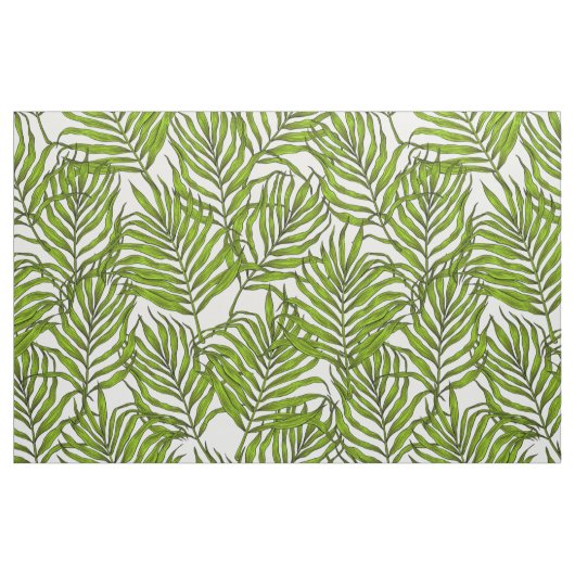 Palm-Blätter Stoff (Fat Quarter (45,7 x 55,9 cm))