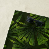 Palm-Blätter Strandtuch (Beispiel)