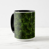 Palm-Blätter Tasse (Vorderseite Links)
