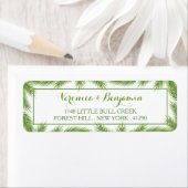 Palm Blätter Tropical Beach Hochzeit (Insitu)