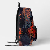 Palm Blätter Tropical Design Bedruckter Rucksack (Links)