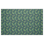 Palm Blätter Tropical Print Navy Gewebe Stoff (Fat Quarter (45,7 x 55,9 cm))